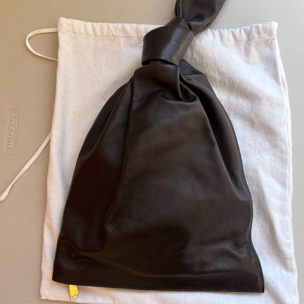Bottega Venetta brown BV twist bag